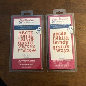 Lot of 2 Spellbinders Shapeabilities s5-199 s6-009